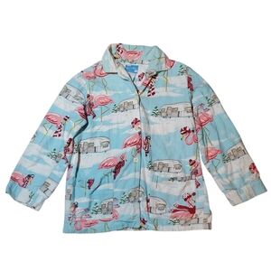 Nick and Nora Flamingo Shirt